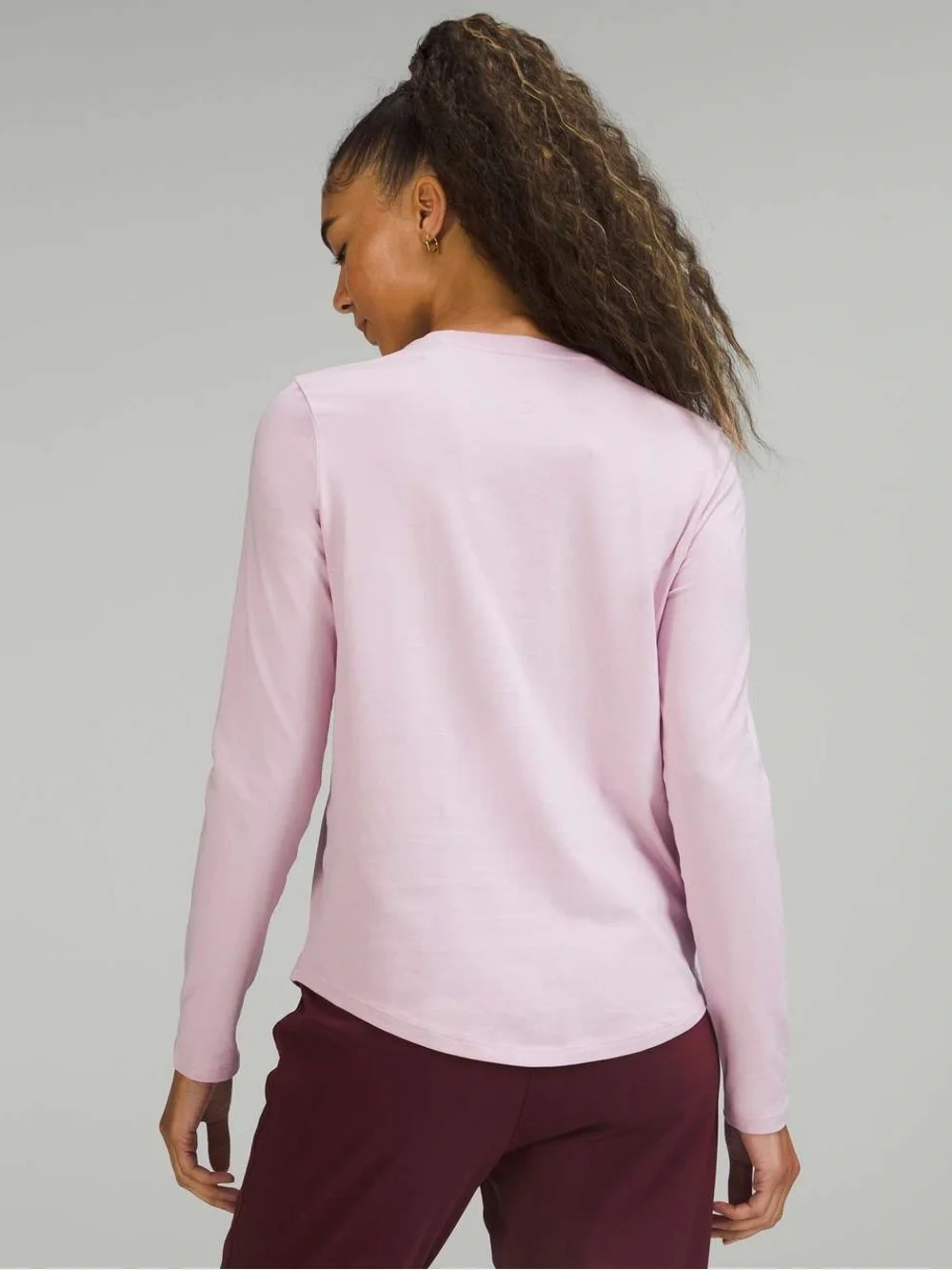 NWT - Lululemon Love Long Sleeve Shirt in Pink Peony (16)